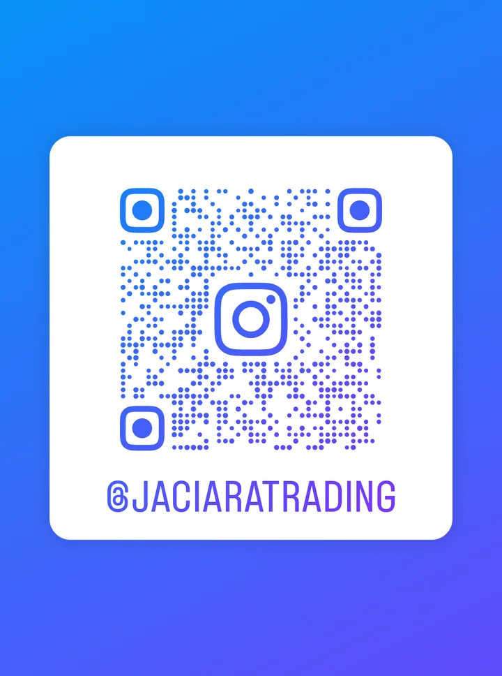 QR code de @jaciaratrading no Instagram.